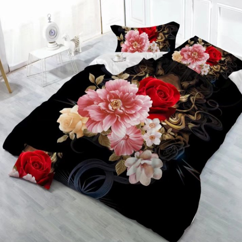 Buy 3D Bed Sheets ,Printed Polyester Collection Bedding