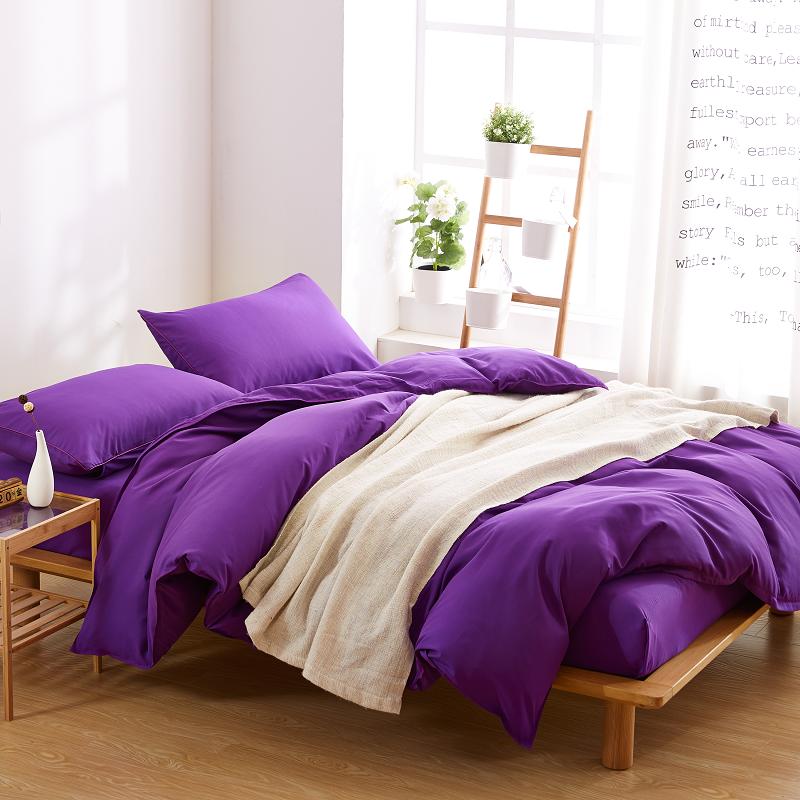 Solid Purple Duvet Cover, Wholesale Bed Linen from Winde Home
